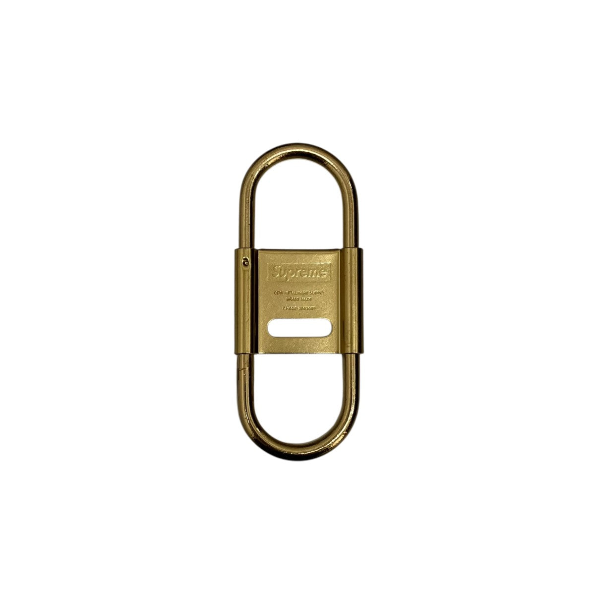 小物 Supreme 24SS CDW Delta Carabiner Brass Supreme(シュプリーム) 24SS【CDW DELTA CARABINER】カラビナ ブラス