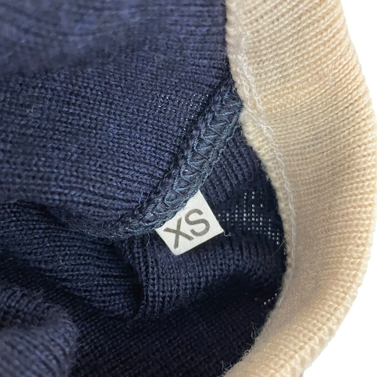 AMI Alexandre Mattiussi ボーダークルーネックニットAMI15FPM 古着・中古-8枚目のアイテム画像