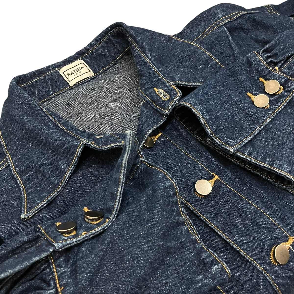 Katrin TOKYO 【DENIM JUMPSUIT】デニムジャンプスーツ2501-0003OP 古着・中古-5枚目のアイテム画像
