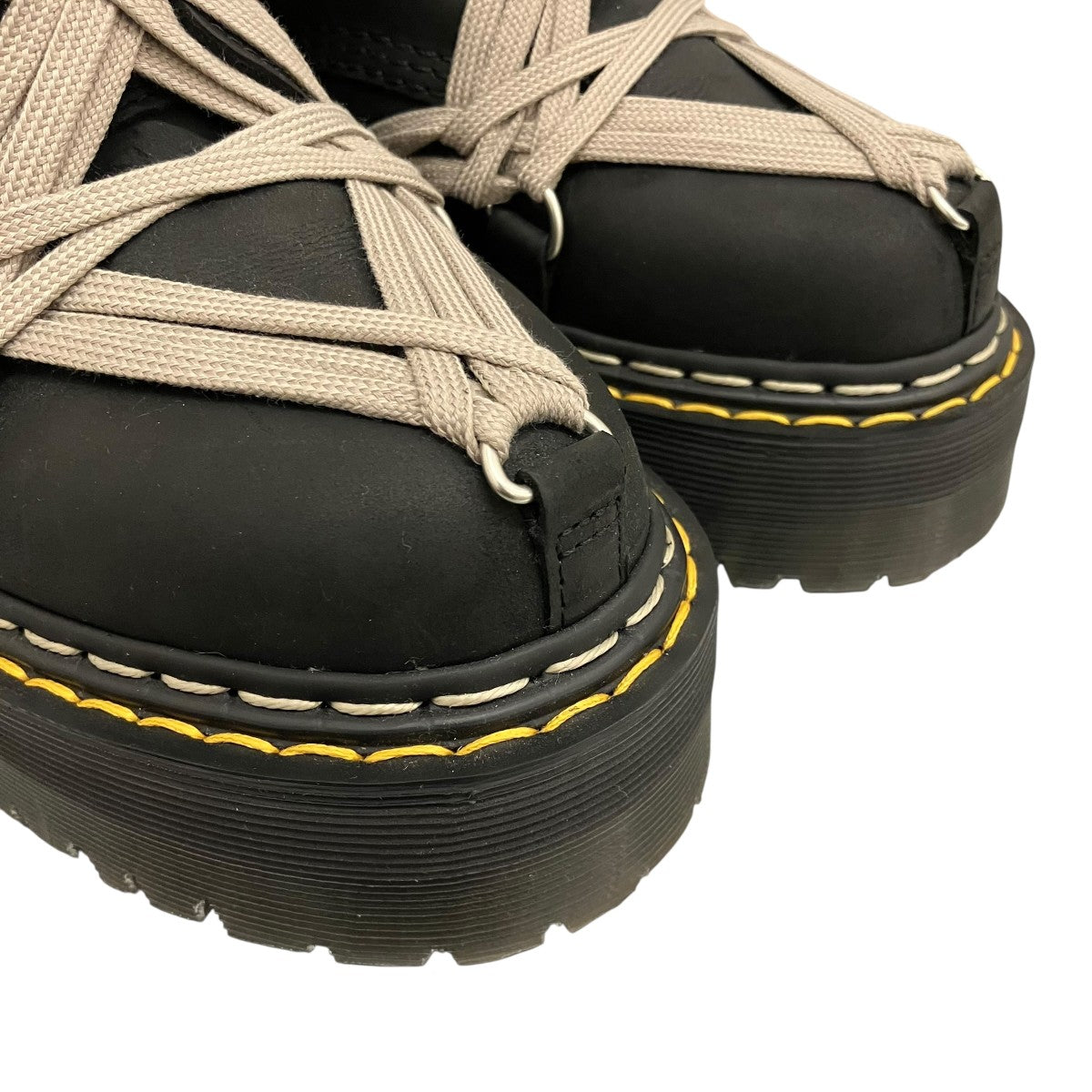 Dr．Martens×RICK OWENS 【1460 MEGALACE QUAD RO】メガレースブーツ 古着・中古-6枚目のアイテム画像