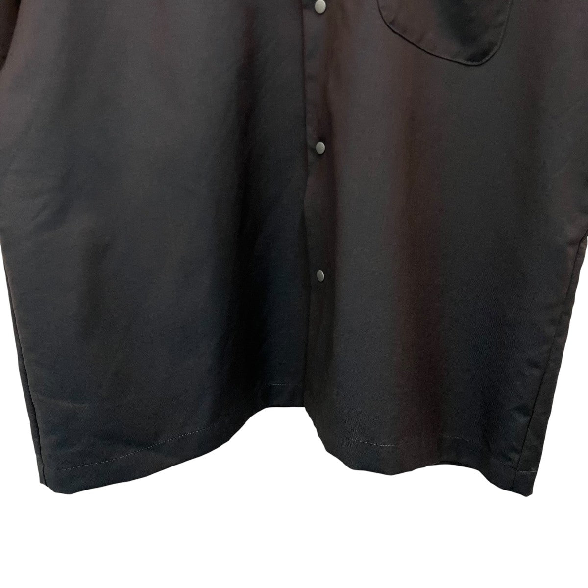 itochi 【Wool ＆ Kid mohair Tropical raglan half sleeve shirt】ラグラン半袖シャツitSH16 古着・中古-4枚目のアイテム画像