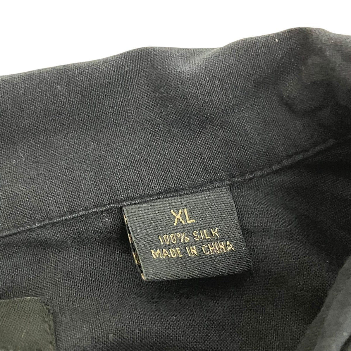 AXIST ウォッシャブルシルク半袖シャツ 古着・中古-5枚目のアイテム画像