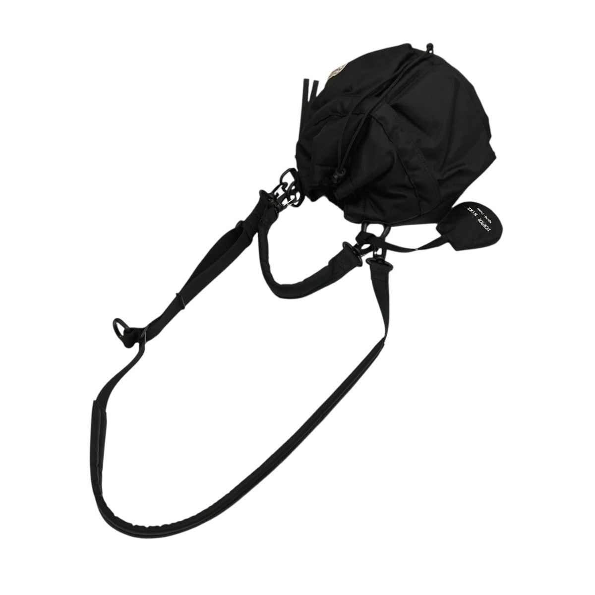 【美品】  PORTER / ポーター | ×HYKE 2WAY TOOL BAG Small ナイロン ツールバッグ | S | ブラック | レディース PORTER(ポーター) / ×HYKE/2WAY TOOL BAG SMALL/ショルダーバッグ