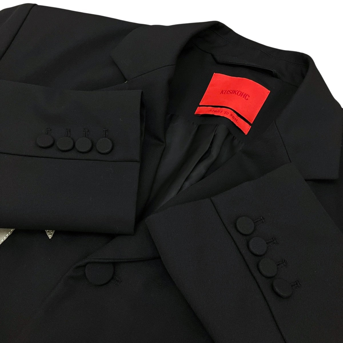 KUSIKOHC 【ORIGAMI PATCH BLAZER】オリガミパッチブレザージャケットKUW3JK02KR 古着・中古-5枚目のアイテム画像