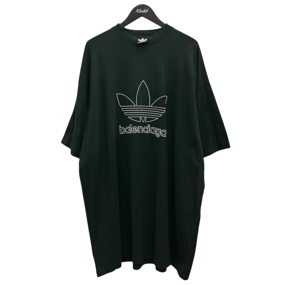 BALENCIAGA トレフォイルロゴ オーバーサイズTシャツ723976 古着・中古-1枚目のアイテム画像