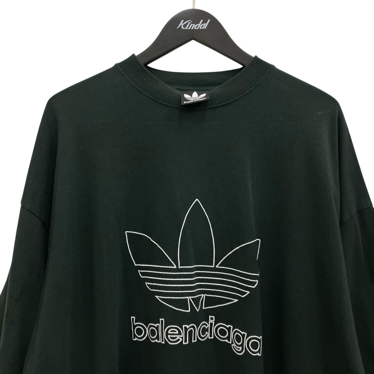 BALENCIAGA トレフォイルロゴ オーバーサイズTシャツ723976 古着・中古-3枚目のアイテム画像
