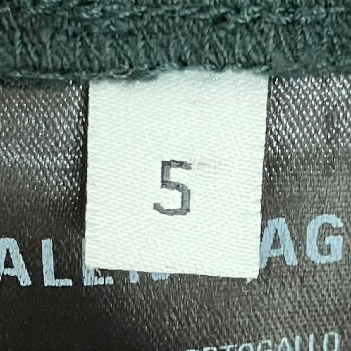 BALENCIAGA トレフォイルロゴ オーバーサイズTシャツ723976 古着・中古-6枚目のアイテム画像