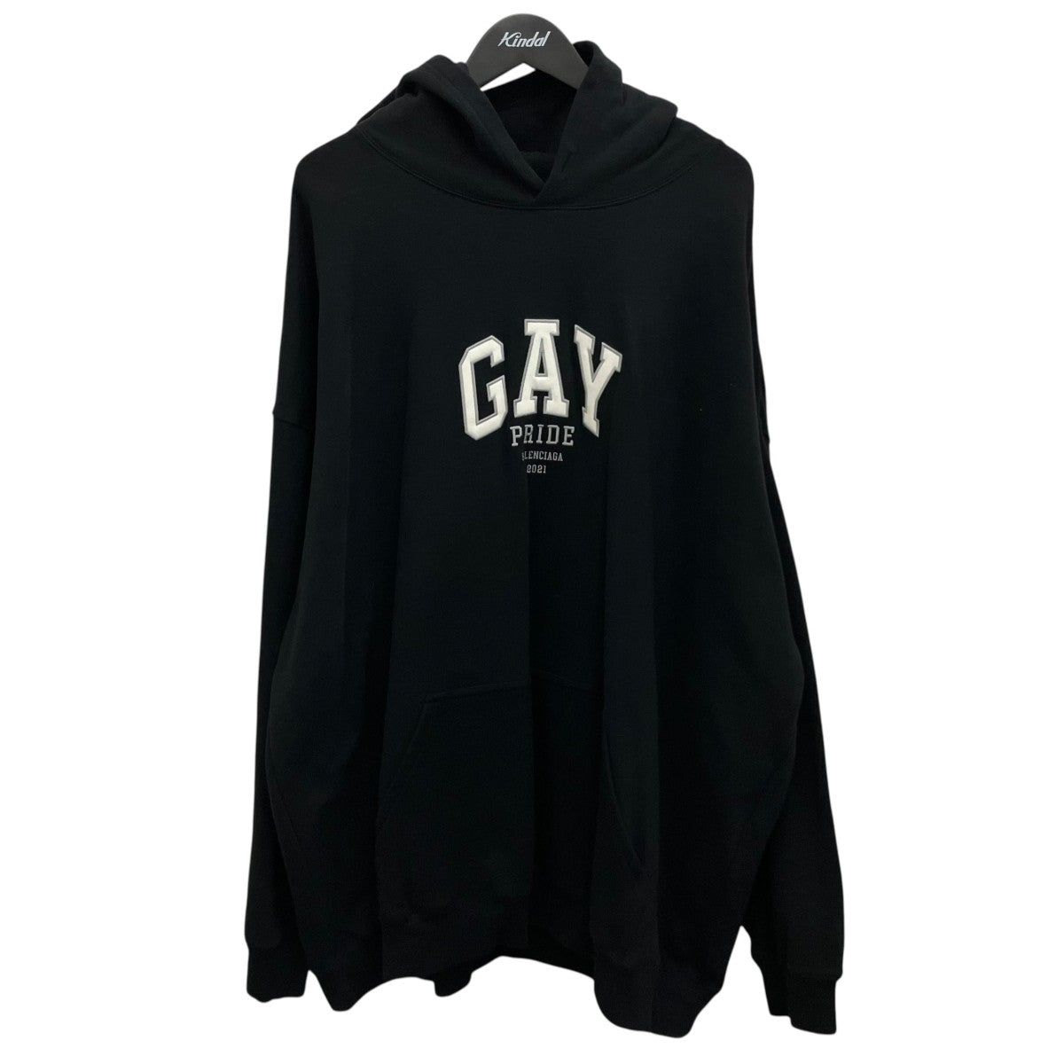 BALENCIAGA 【Gay Pride Hooded Sweatshirt】プルオーバーパーカー651799 古着・中古-1枚目のアイテム画像