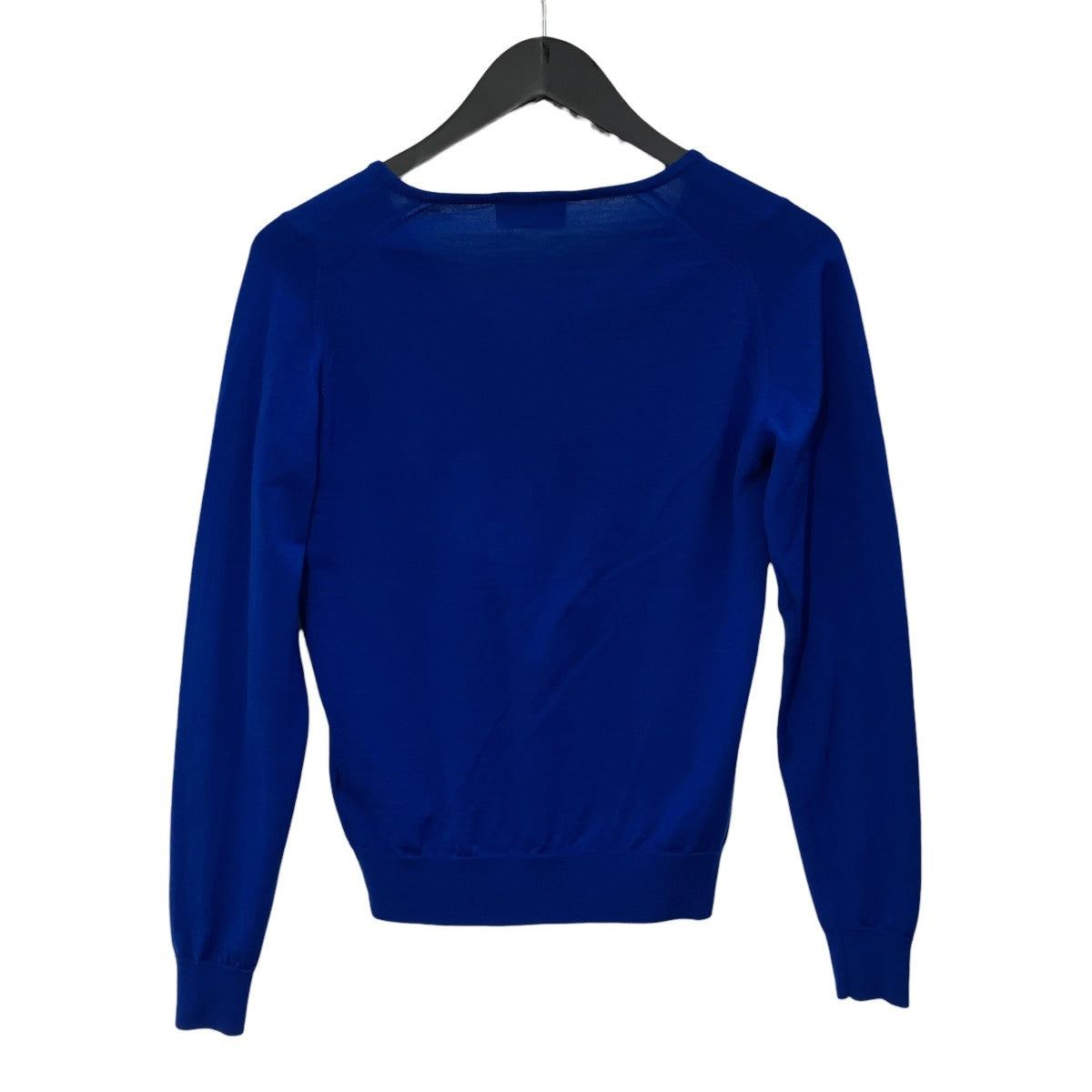 JOHN SMEDLEY メリノウールVネックニット 古着・中古-2枚目のアイテム画像