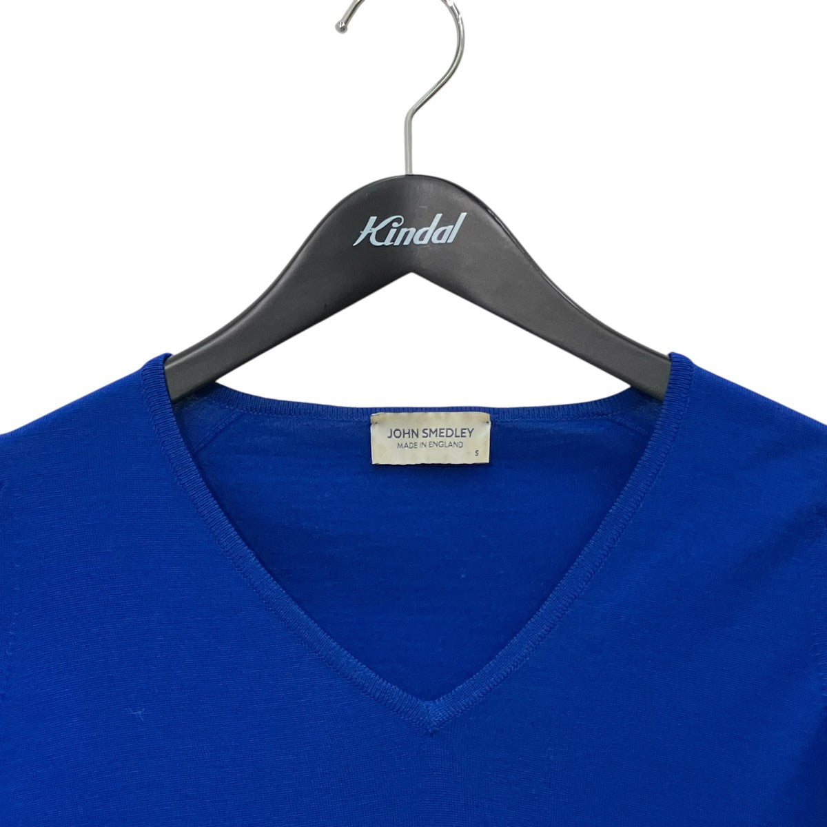 JOHN SMEDLEY メリノウールVネックニット 古着・中古-3枚目のアイテム画像