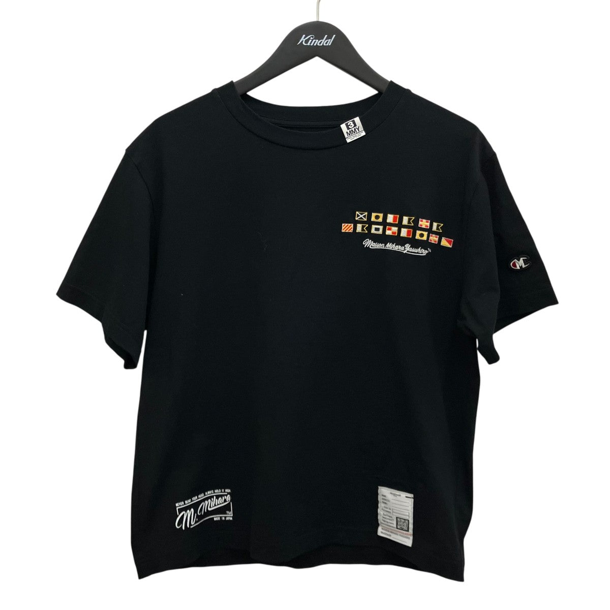 Maison MIHARA YASUHIRO 23AWエンブロイダードTシャツ 古着・中古-1枚目のアイテム画像