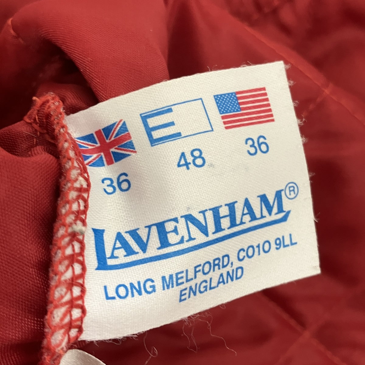 LAVENHAM キルティングジャケット 古着・中古-8枚目のアイテム画像