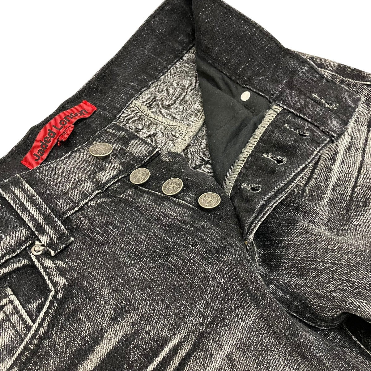 Jaded London ウォッシュ加工ブーツカットデニム 古着・中古-5枚目のアイテム画像