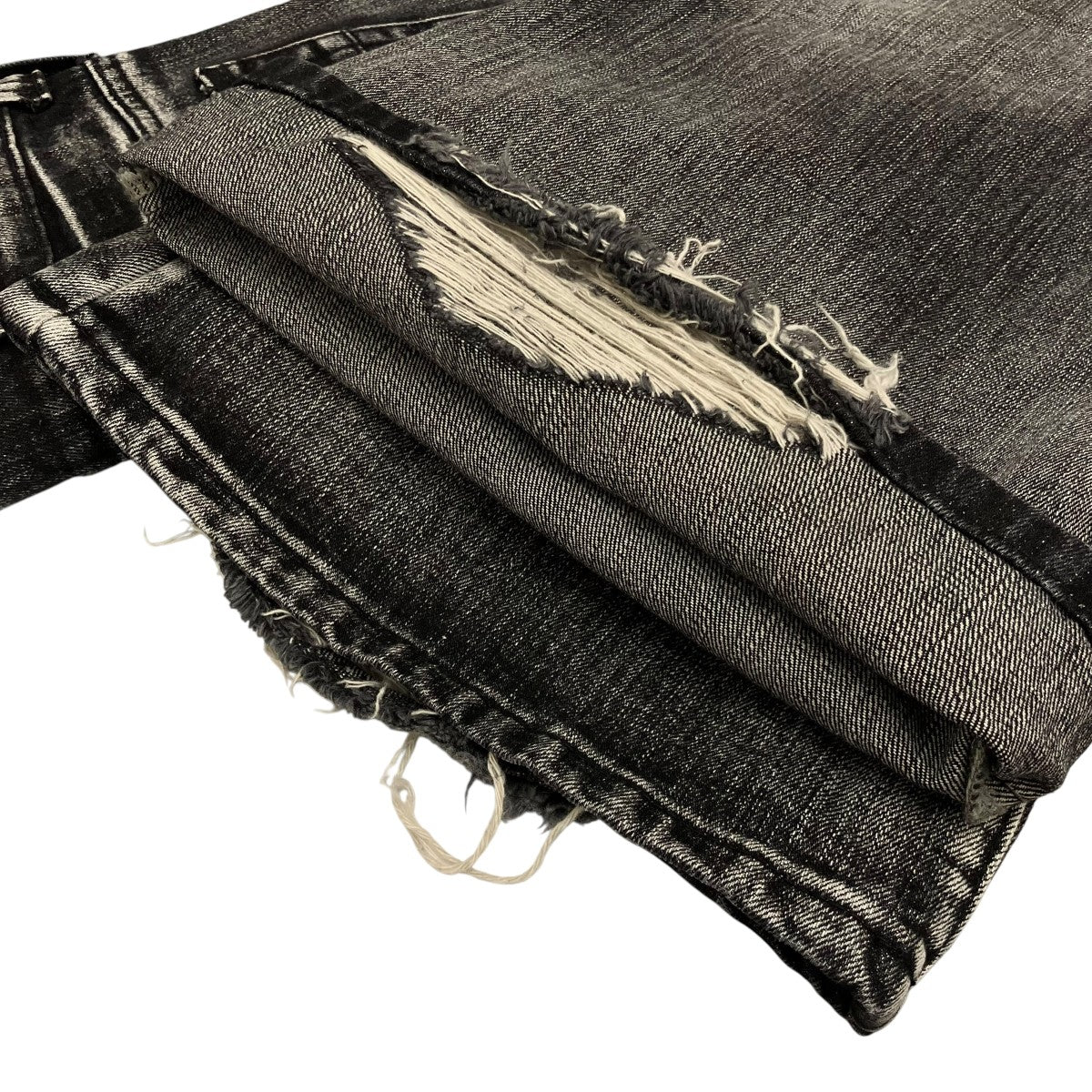 Jaded London ウォッシュ加工ブーツカットデニム 古着・中古-7枚目のアイテム画像