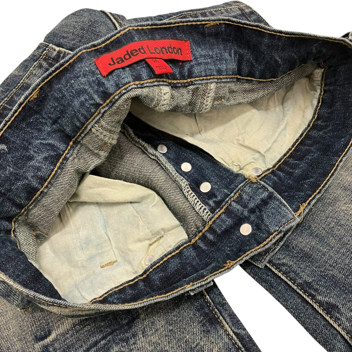 Jaded London(ジェイデッドロンドン) ウォッシュ加工ブーツカット