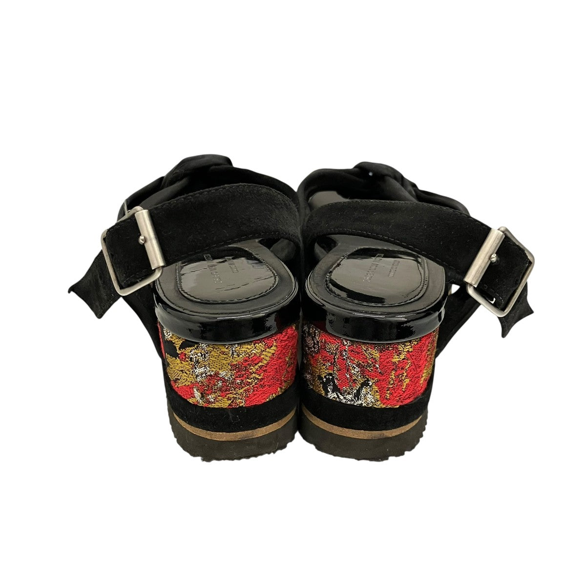 DRIES VAN NOTEN ジャガードリボンサンダル 古着・中古-3枚目のアイテム画像