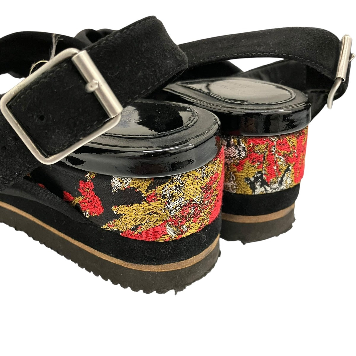 DRIES VAN NOTEN ジャガードリボンサンダル 古着・中古-8枚目のアイテム画像