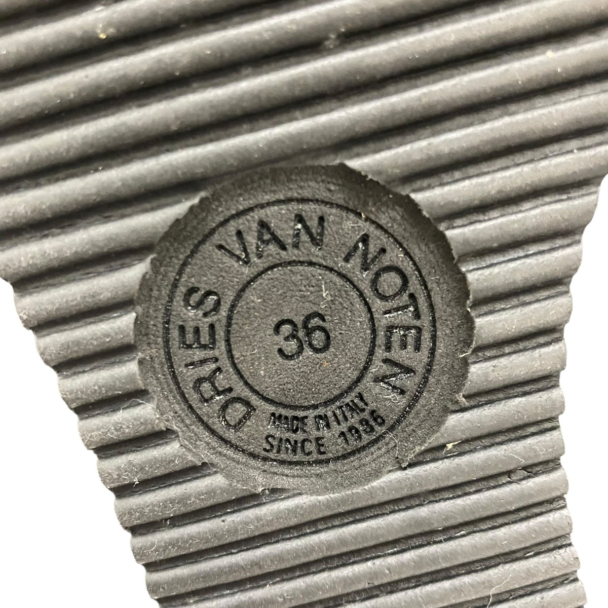 DRIES VAN NOTEN ジャガードリボンサンダル 古着・中古-9枚目のアイテム画像