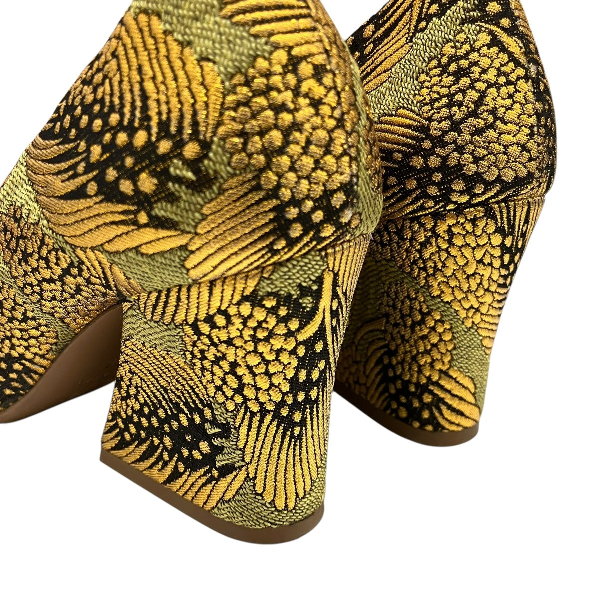 DRIES VAN NOTEN ジャガードパンプス 古着・中古-8枚目のアイテム画像