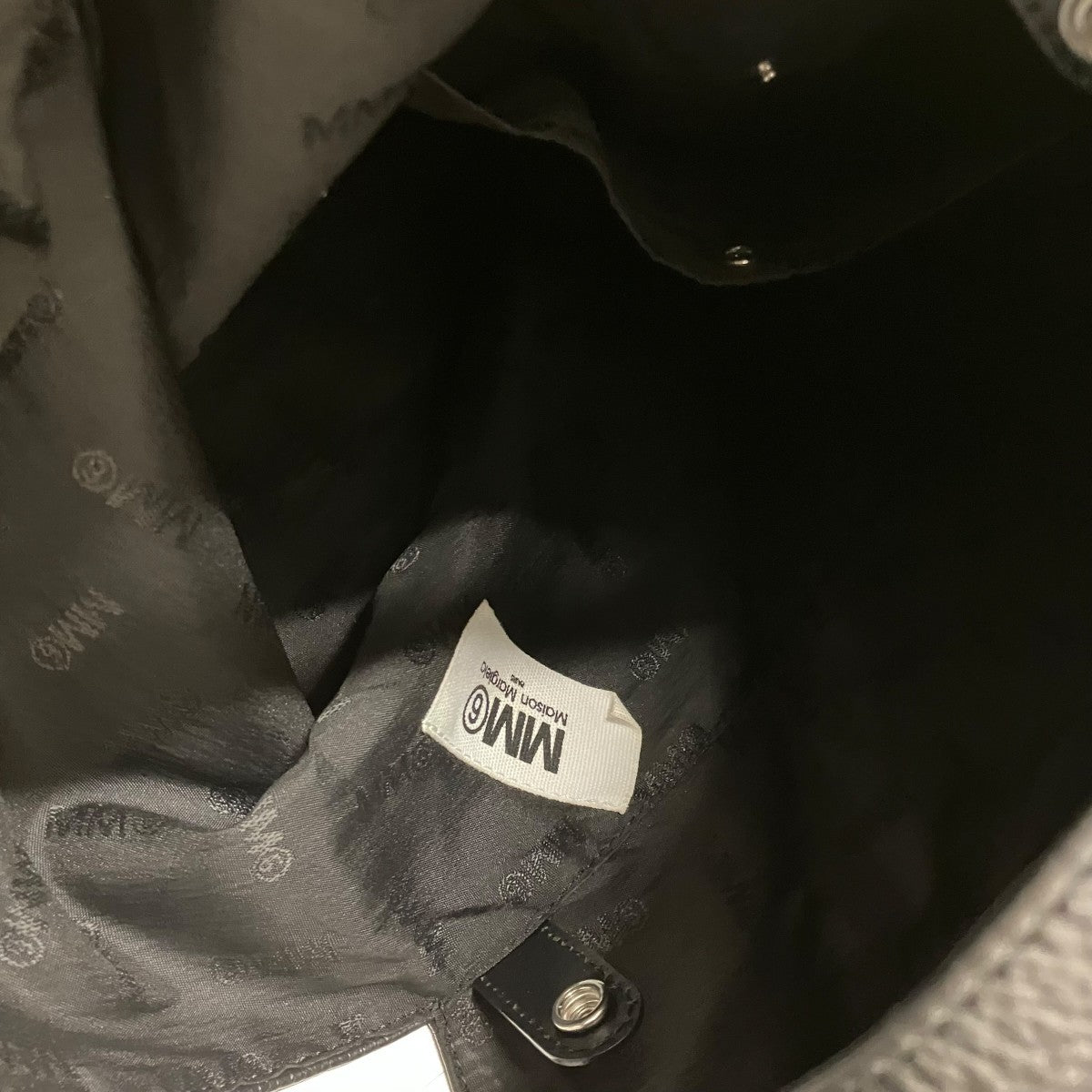 MM6 Maison Margiela レザージャパニーズトートバッグ 古着・中古-8枚目のアイテム画像