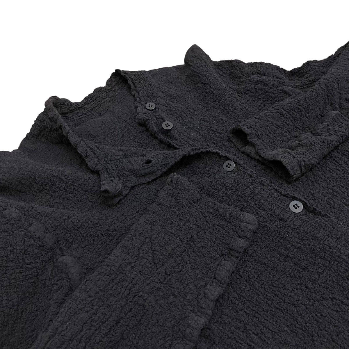 ISSEY MIYAKE me リンクル加工ブラウスMI64FO392 古着・中古-6枚目のアイテム画像