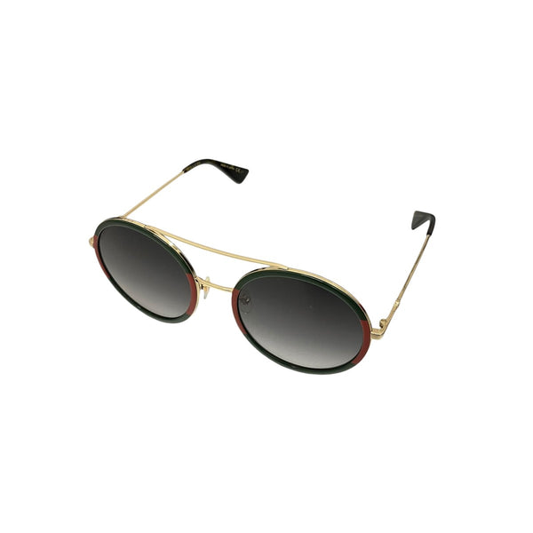 GUCCI(グッチ) サングラスGG0061S GG0061S グリーン×レッド×ゴールド