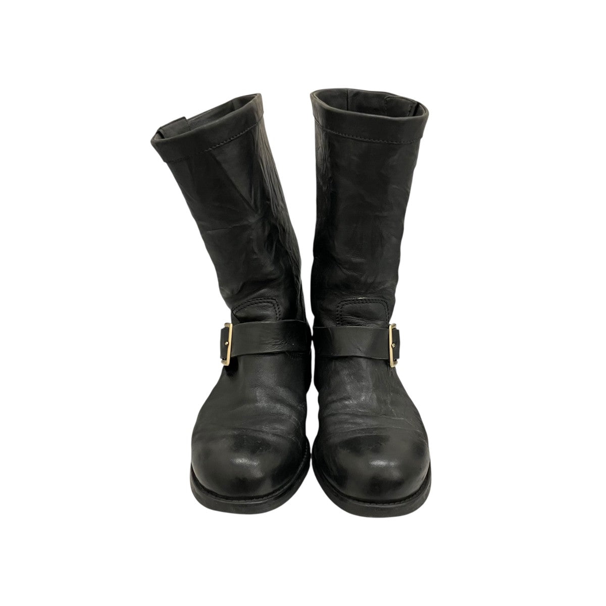 JIMMY CHOO 【247BIKER】バイカーブーツ 古着・中古-2枚目のアイテム画像