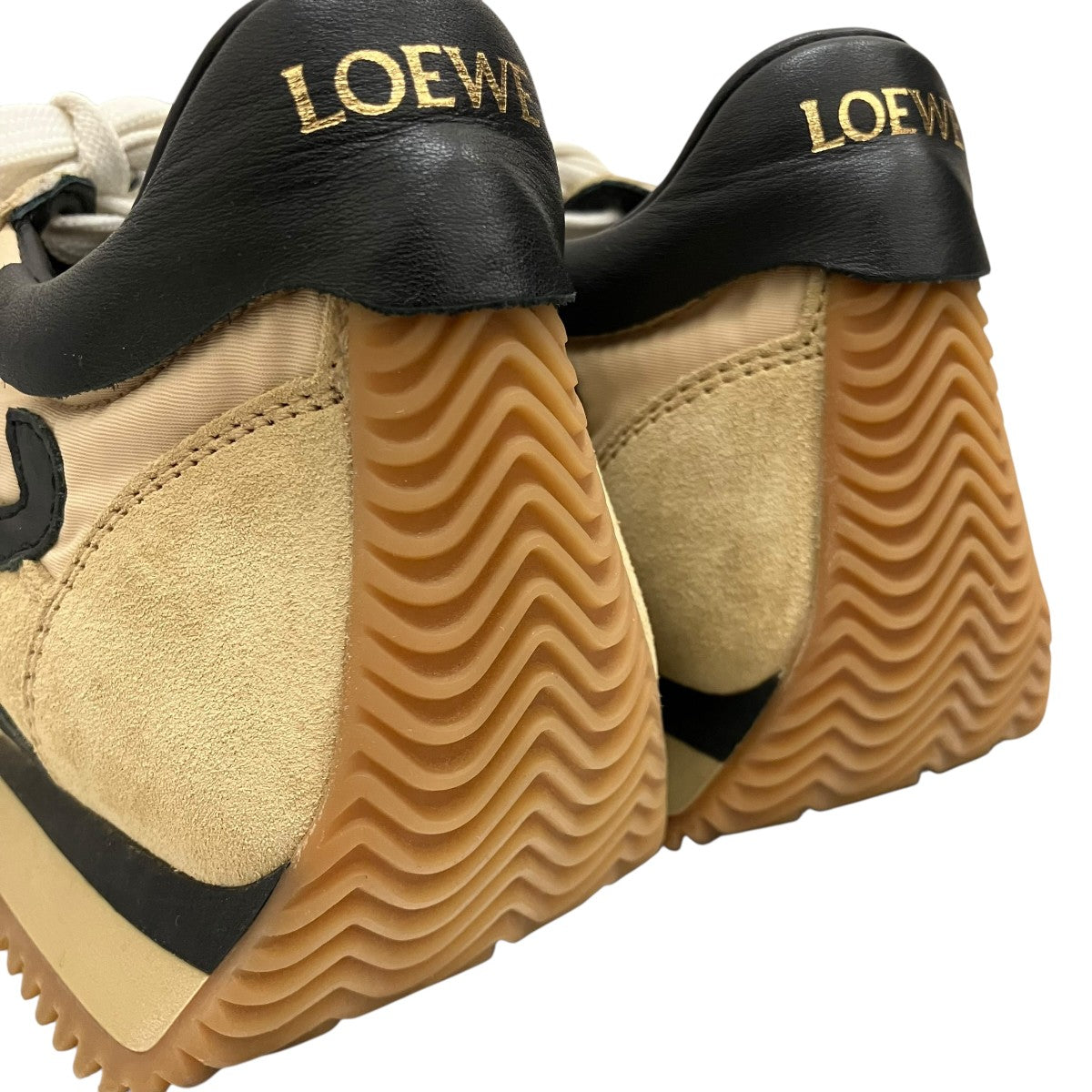 LOEWE(ロエベ) 【FLOW RUNNER】フローランナースニーカー ベージュ