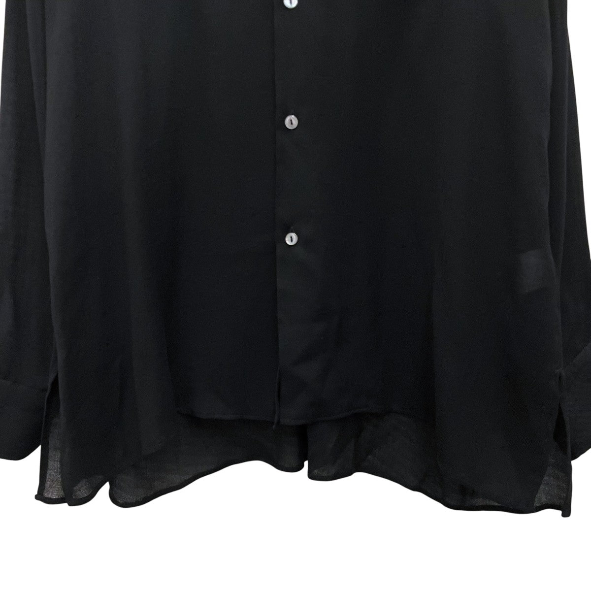 MAATEE＆SONS 26SS【OPEN COLLAR SHIRTS SILKRAYON】オープンカラーシャツMT6103-0604A 古着・中古-4枚目のアイテム画像