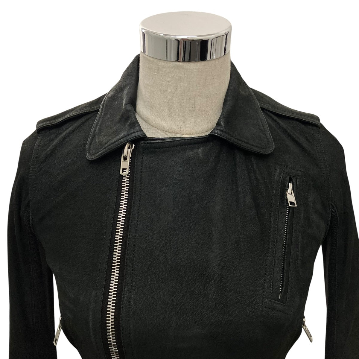 RICK OWENS シープスキンレザージャケットRP16S9703 古着・中古-4枚目のアイテム画像