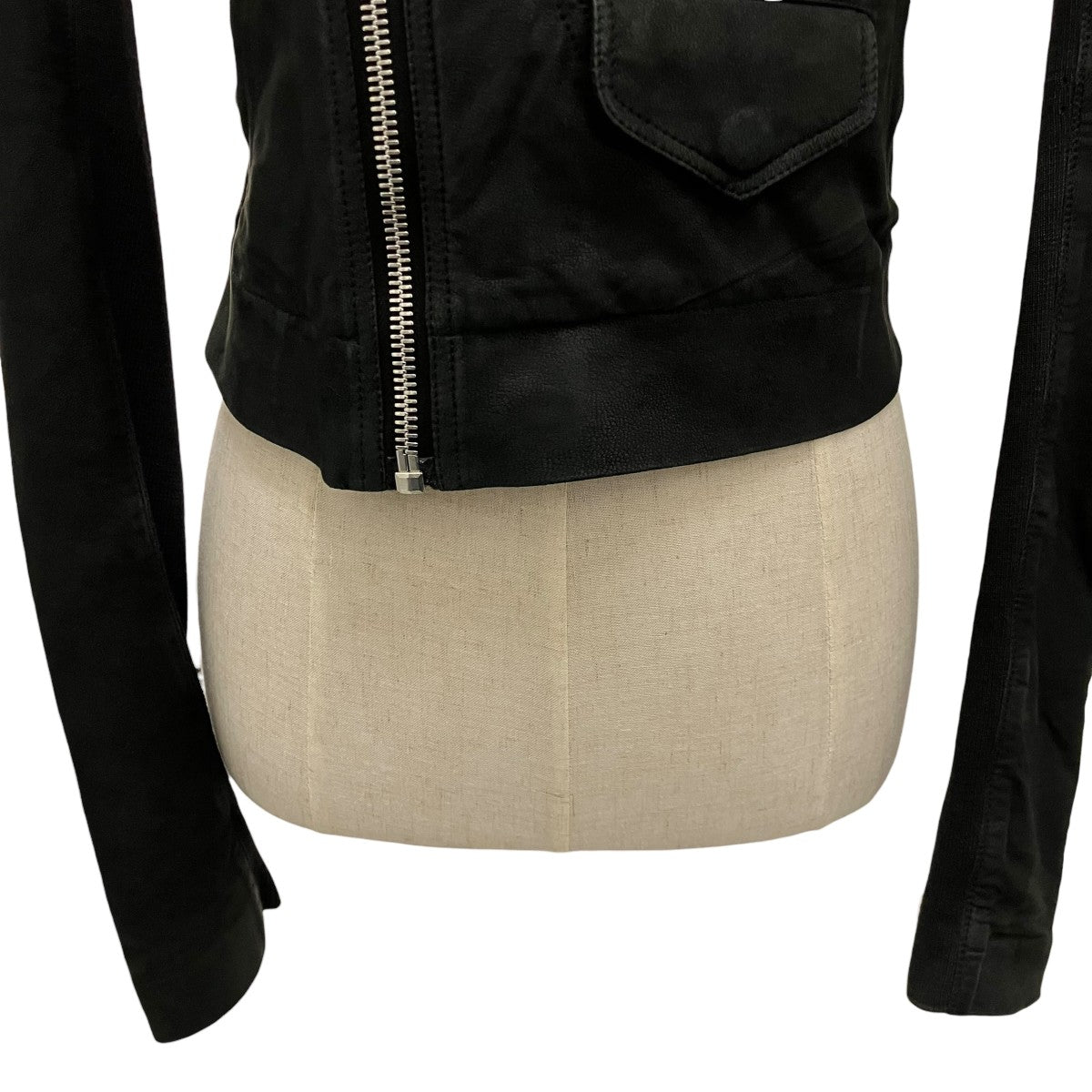RICK OWENS シープスキンレザージャケットRP16S9703 古着・中古-5枚目のアイテム画像