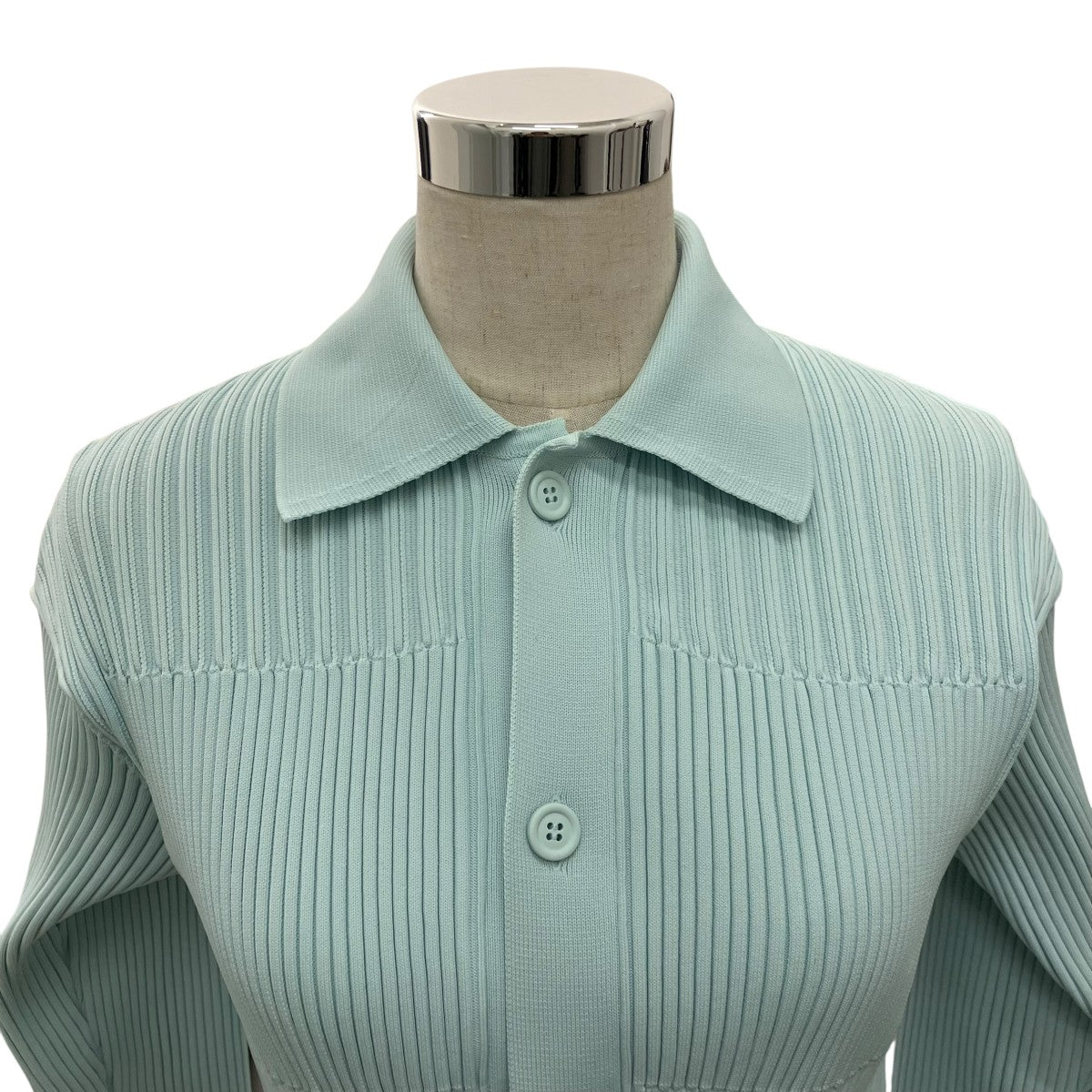 CFCL 26SS【LUCENT CROPPED SHIRT CARDIGAN】FLUTEDシャツカーディガンCF011KE098JP00 古着・中古-4枚目のアイテム画像