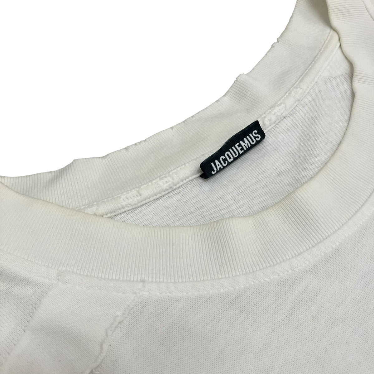 JACQUEMUS 左胸刺繍オーバーサイズTシャツ 古着・中古-5枚目のアイテム画像