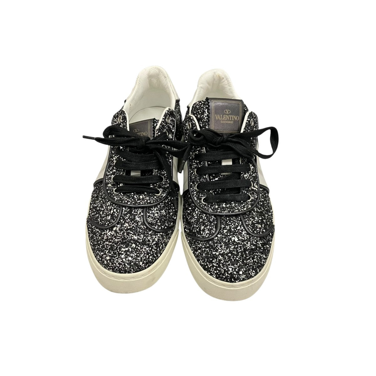 VALENTINO グリッターフライクルースニーカーTPE19W2 古着・中古-2枚目のアイテム画像