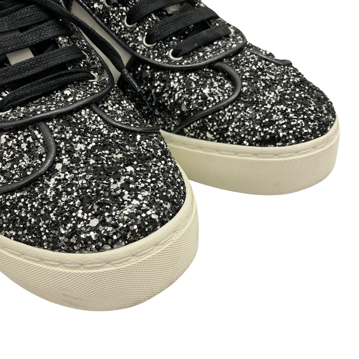 VALENTINO グリッターフライクルースニーカーTPE19W2 古着・中古-7枚目のアイテム画像