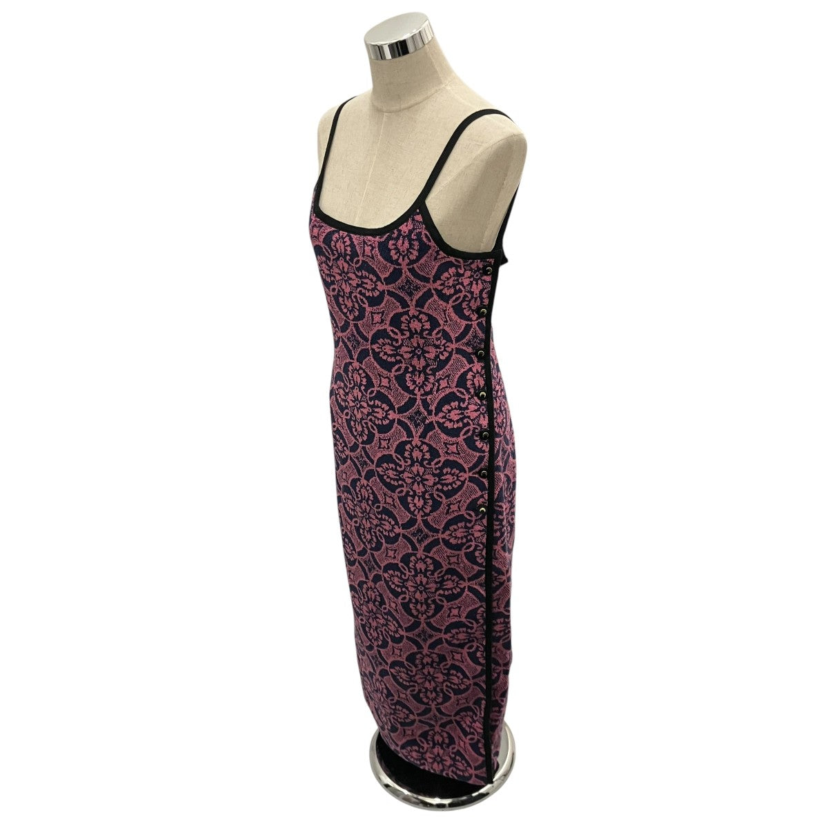 marine serre 【patterned midi dress】キャミワンピース 古着・中古-3枚目のアイテム画像