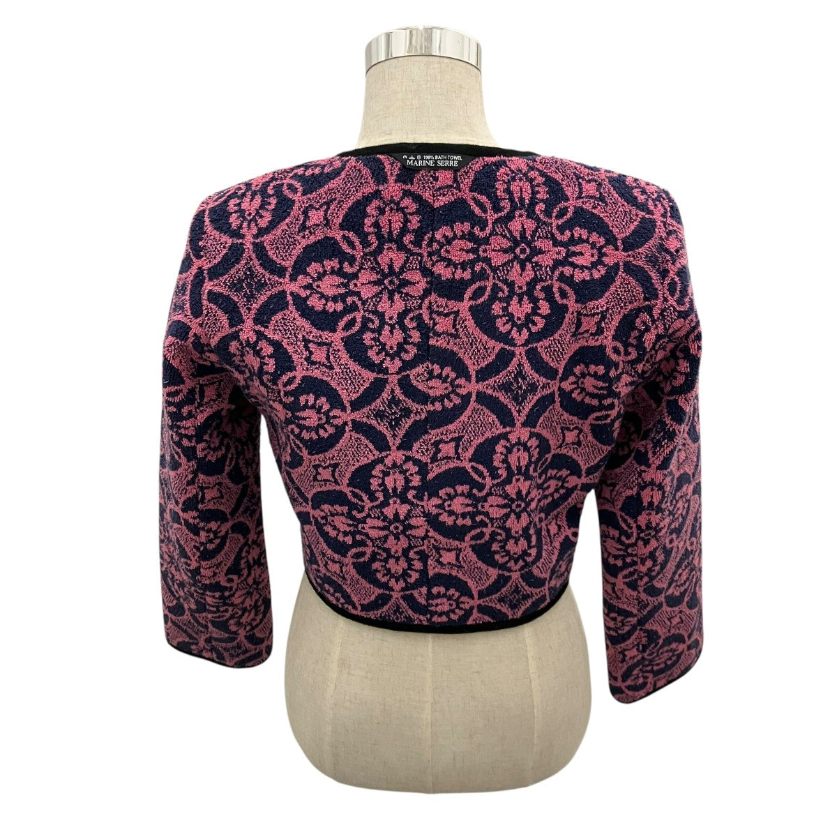 marine serre 【Oriental Towels jacket】タオルジャケットJ085SS23W 古着・中古-2枚目のアイテム画像