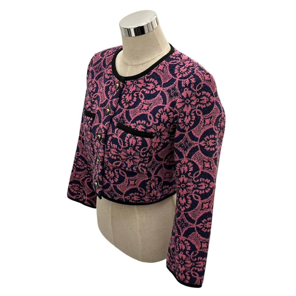 marine serre 【Oriental Towels jacket】タオルジャケットJ085SS23W 古着・中古-3枚目のアイテム画像