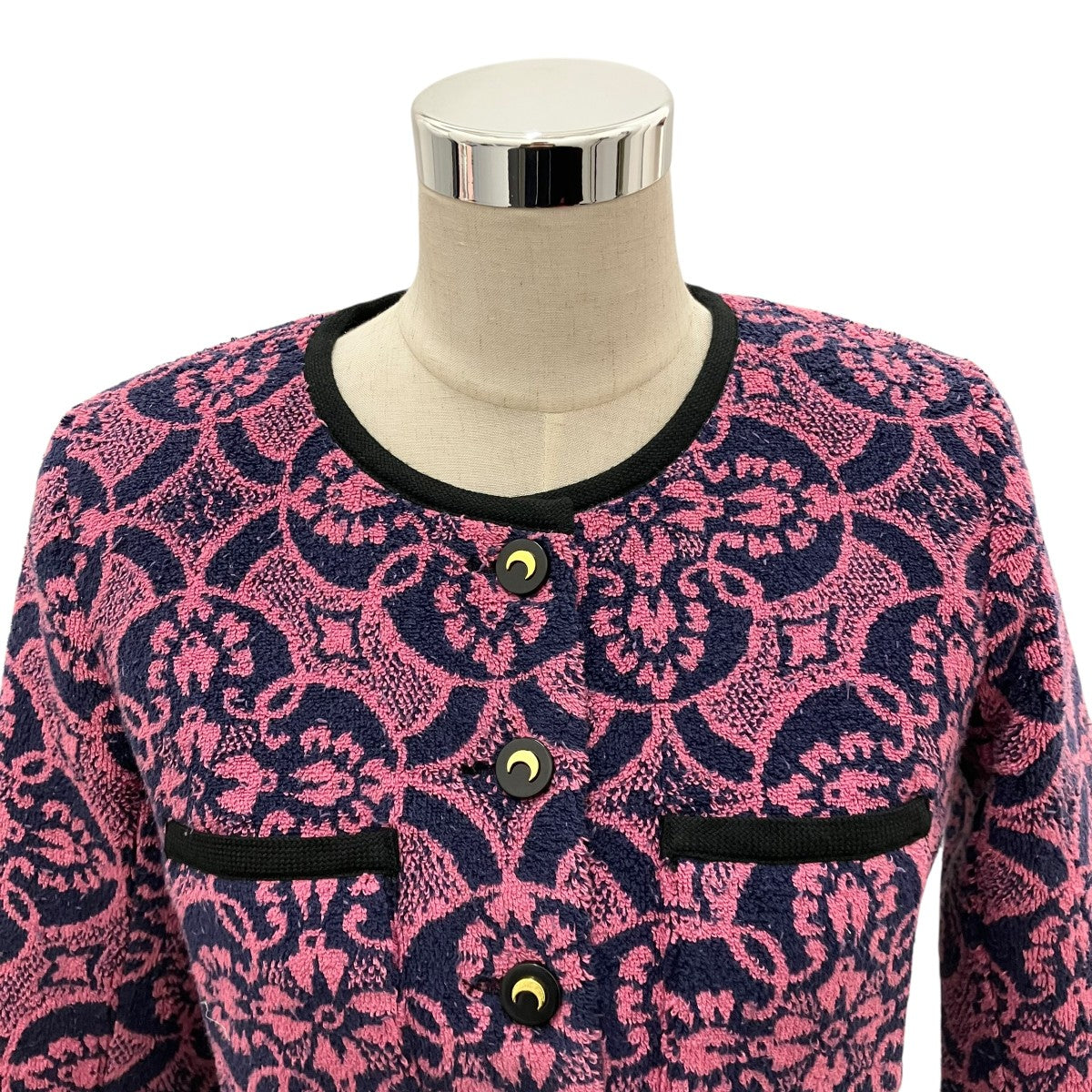 marine serre 【Oriental Towels jacket】タオルジャケットJ085SS23W 古着・中古-4枚目のアイテム画像
