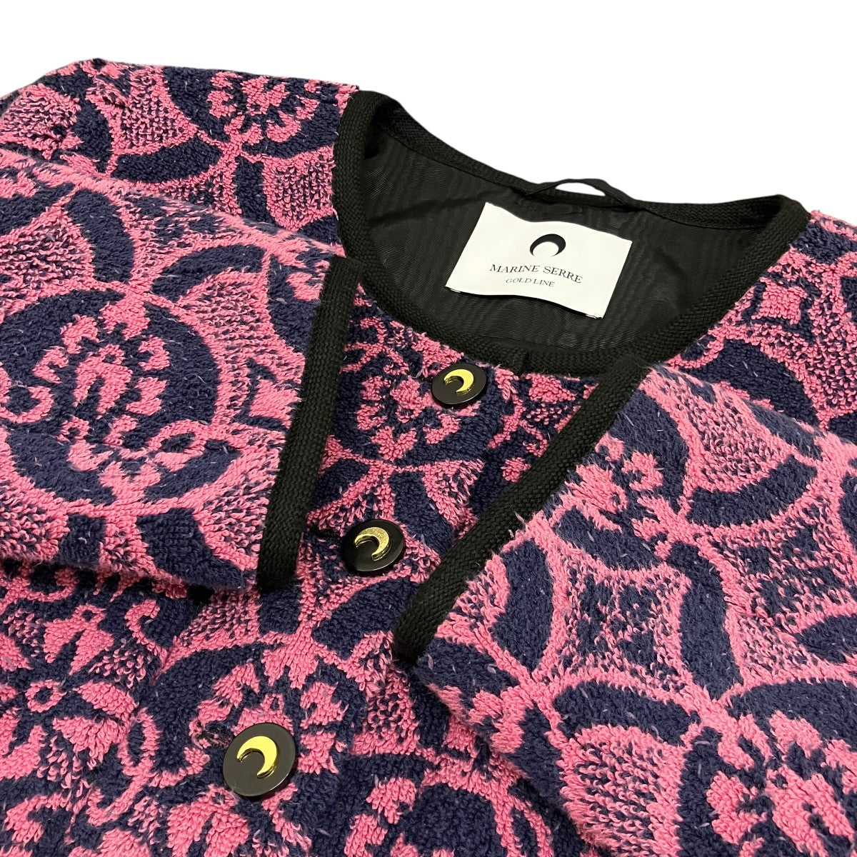 marine serre 【Oriental Towels jacket】タオルジャケットJ085SS23W 古着・中古-6枚目のアイテム画像