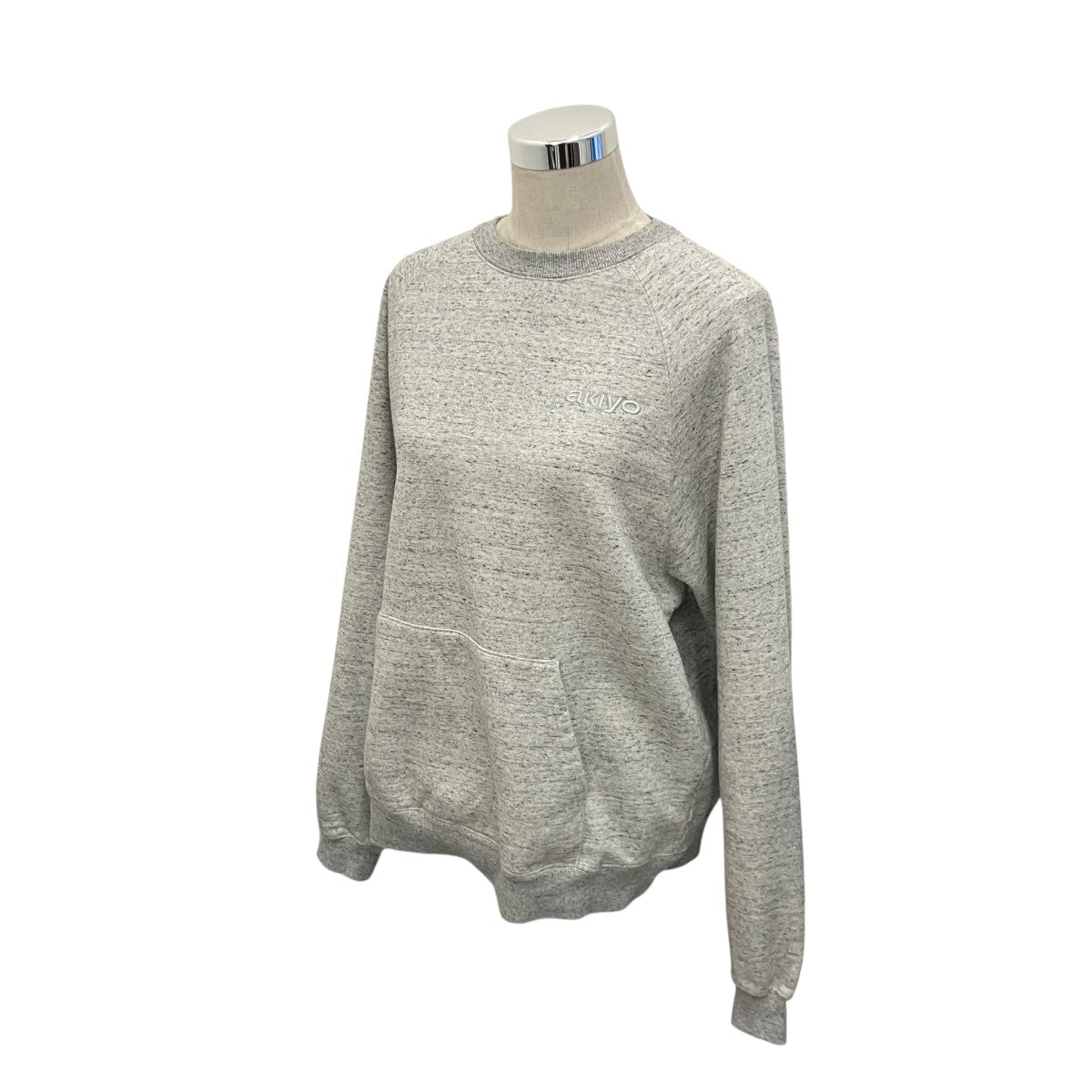 【RAGLAN LOGO SWEAT】ラグランロゴスウェットAKY-CT02