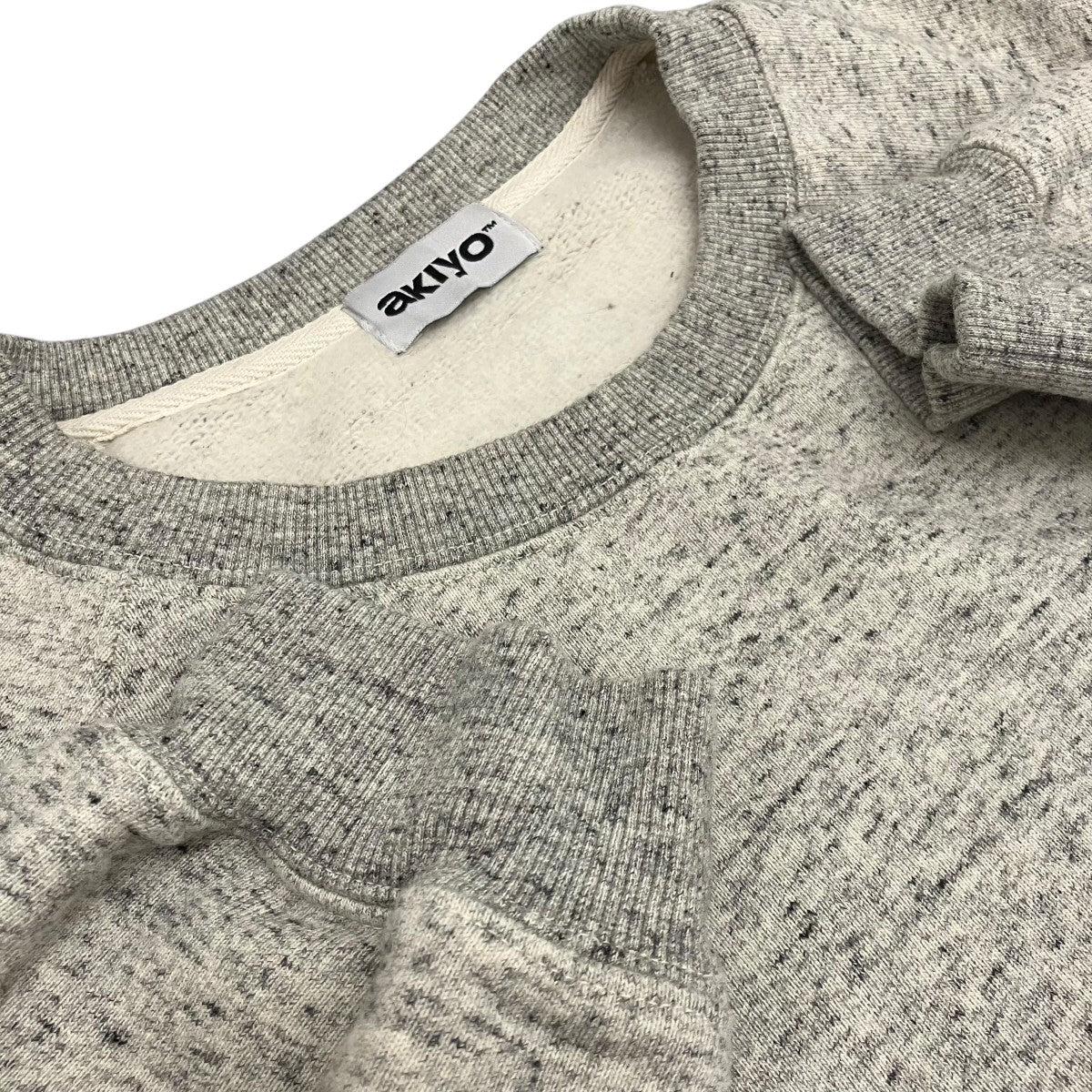 【RAGLAN LOGO SWEAT】ラグランロゴスウェットAKY-CT02
