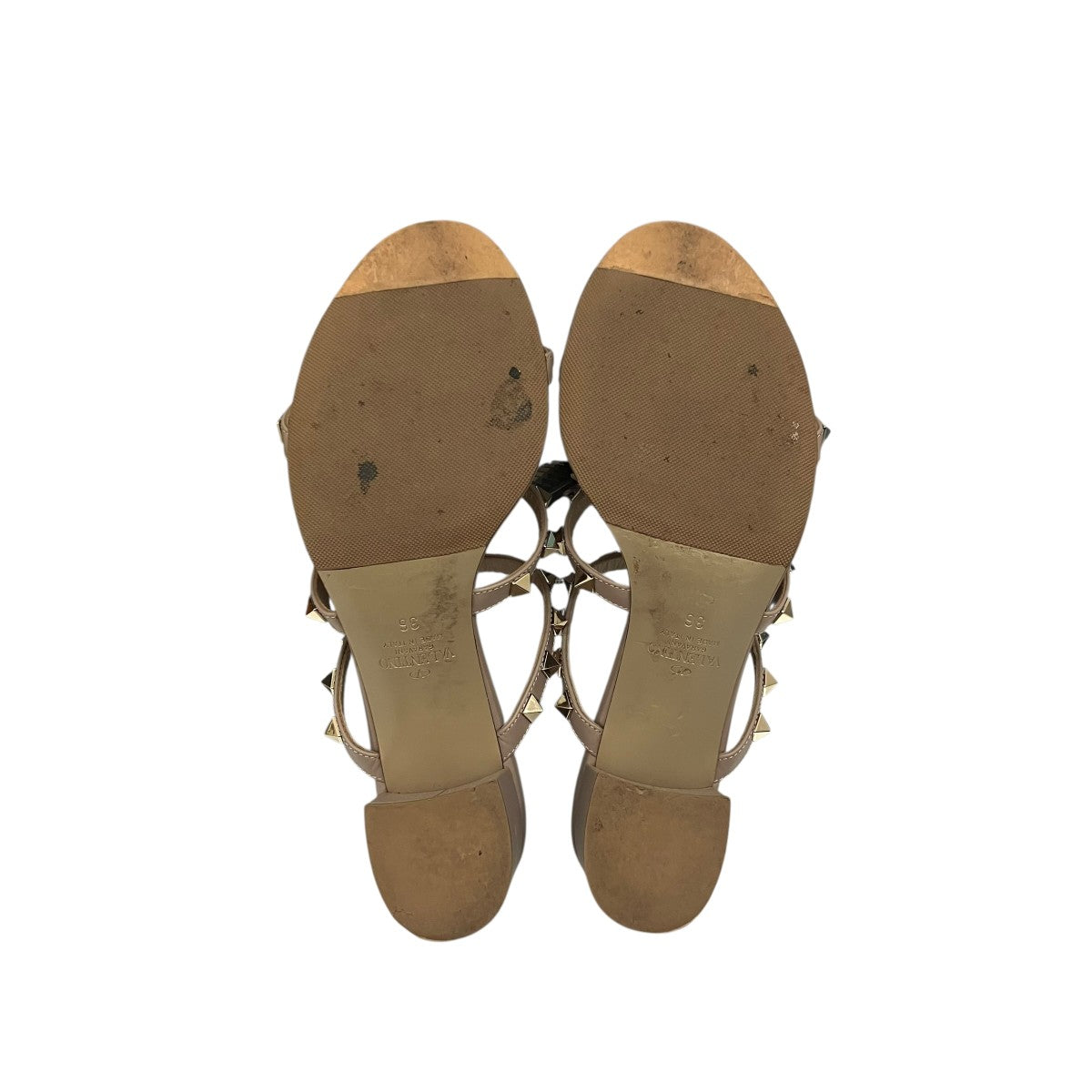 VALENTINO ロックスタッズヒールサンダル 古着・中古-6枚目のアイテム画像