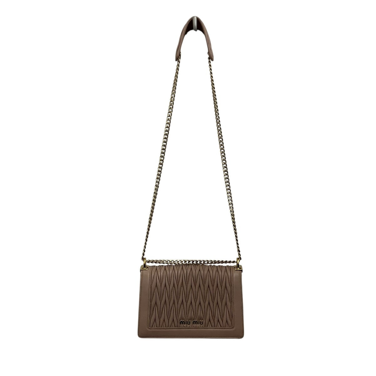 MIU MIU マテラッセショルダーバッグ5BD083 古着・中古-2枚目のアイテム画像