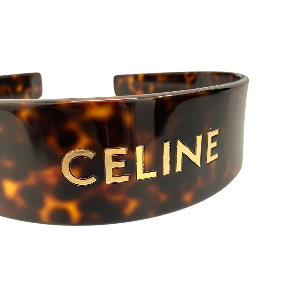 CELINE アセテートロゴカチューシャ46Y376CEA 古着・中古-7枚目のアイテム画像