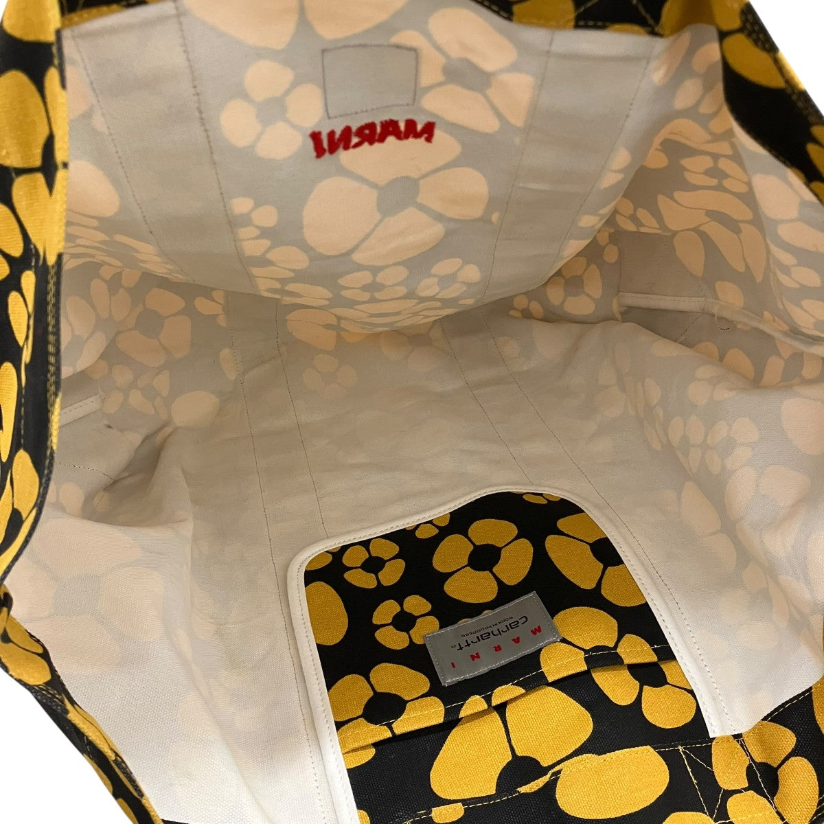 MARNI×CarHartt トートバッグ 古着・中古-8枚目のアイテム画像