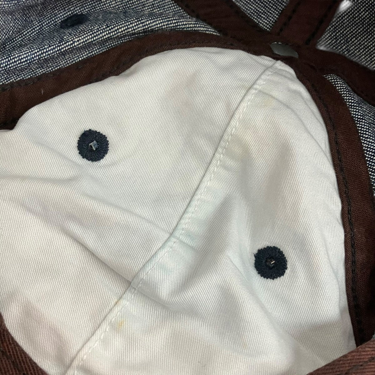Supreme 18SSFriends 6-Panel Denim Capデニムキャップ 古着・中古-5枚目のアイテム画像