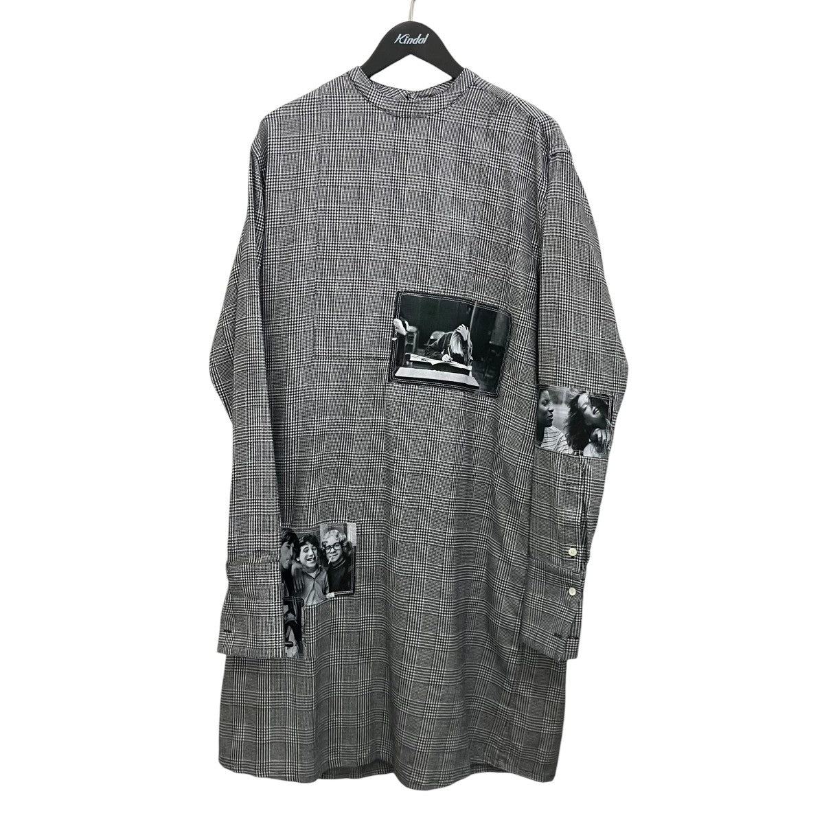 【BAND COLLAR MAXI LENGTH MEDICAL SHIRT．】バンドカラーシャツss.0004bAW24