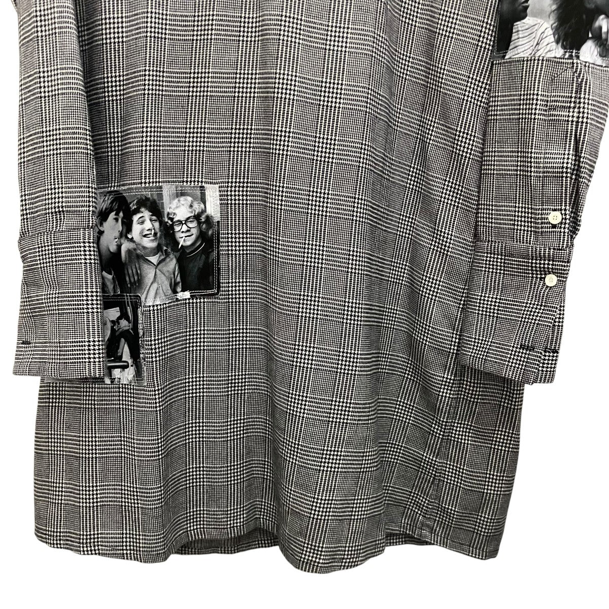 【BAND COLLAR MAXI LENGTH MEDICAL SHIRT．】バンドカラーシャツss.0004bAW24