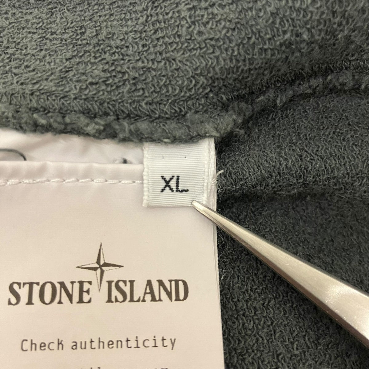 STONE ISLAND 【STRETCH COTTON FLEECE S．I． STELLINA】スターエンブロイダリースウェット7915601G5 古着・中古-6枚目のアイテム画像